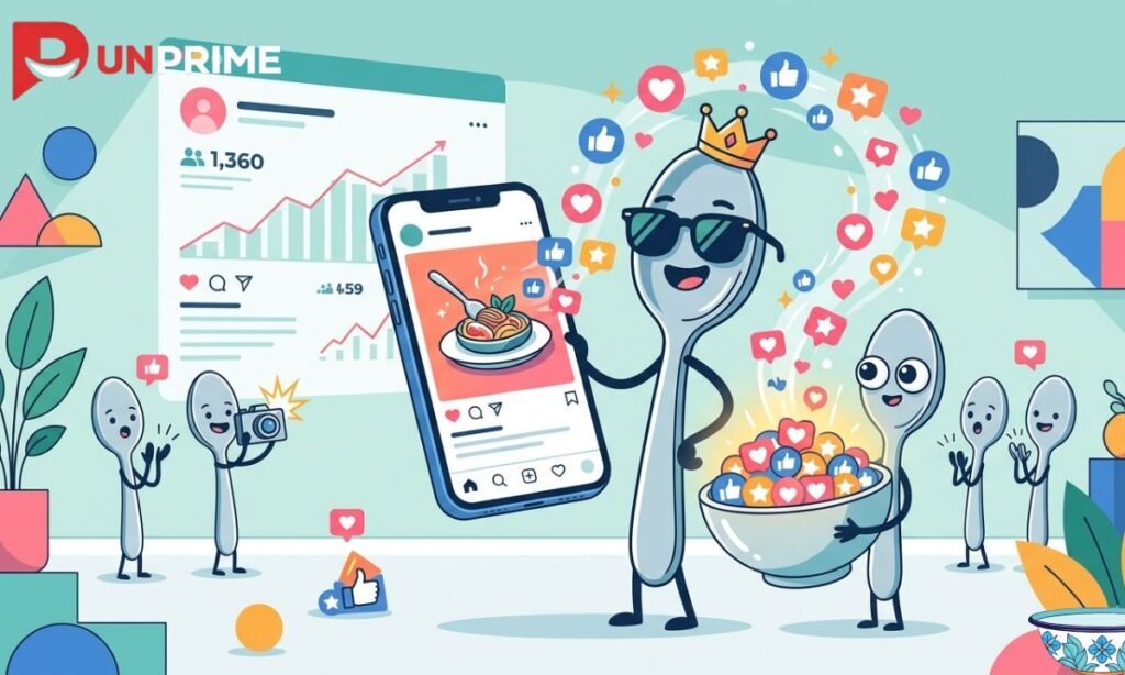 Spoon Puns for Social Media Captions