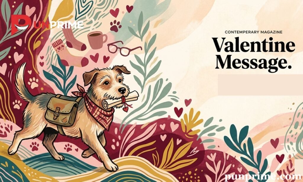 Valentine Message From Dog