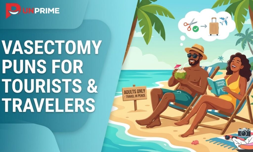 Vasectomy Puns for Tourists and Travelers