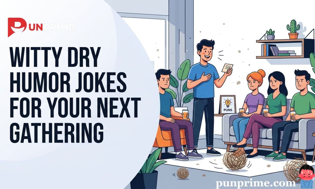 193+ Hilarious Dry Humor Jokes for a Smile and a Chuckle Anytime