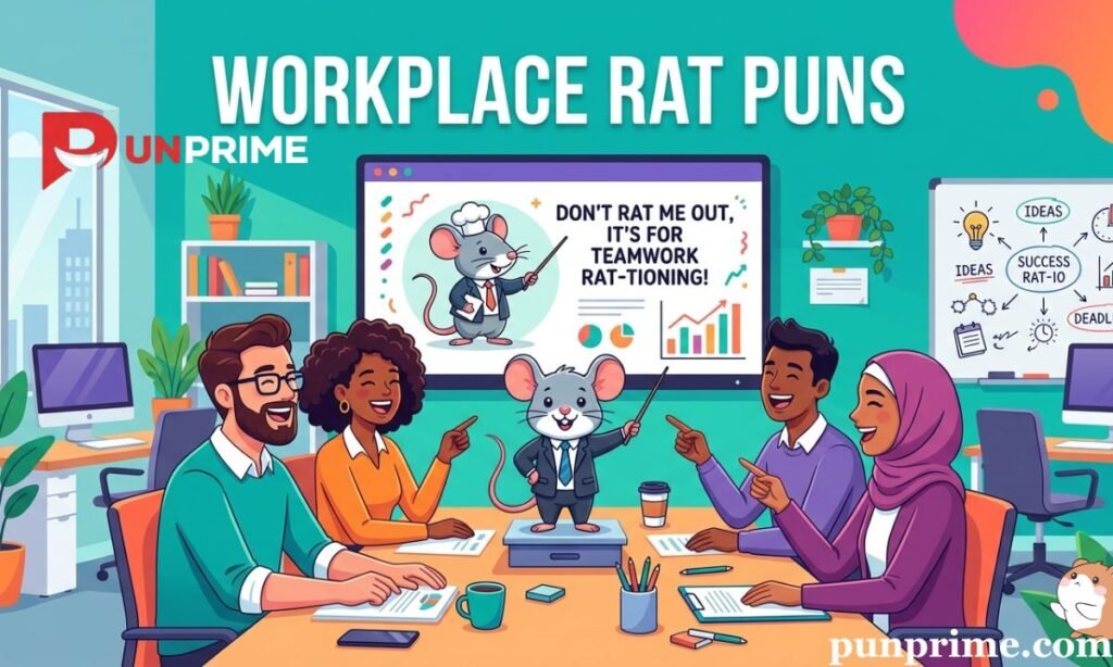 Workplace Rat Puns