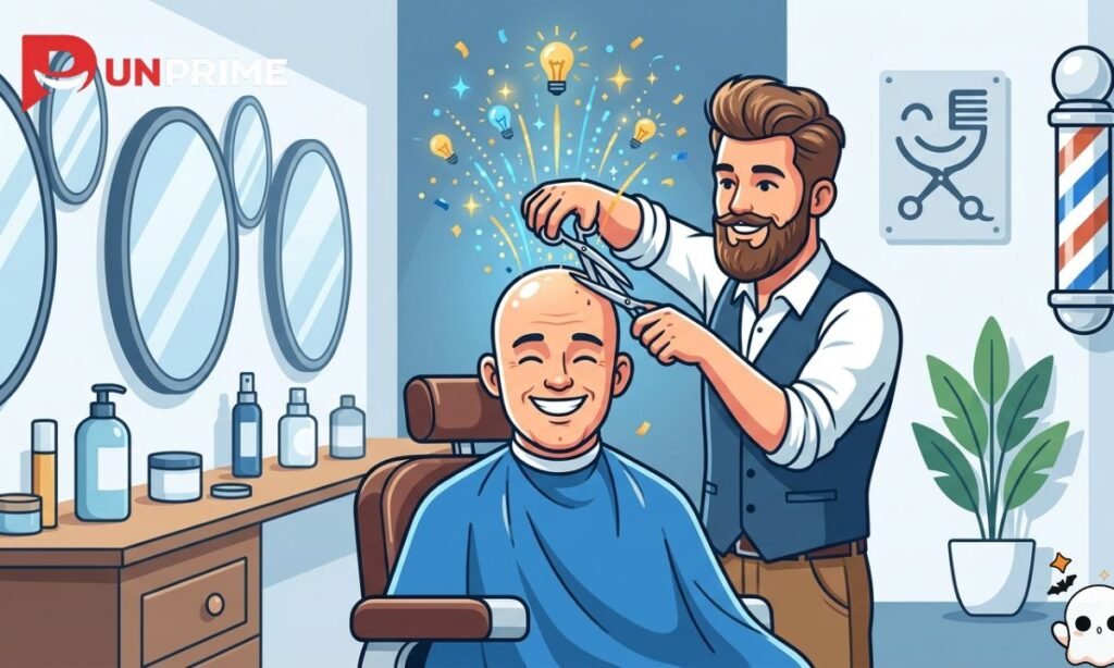 Clever Bald Puns