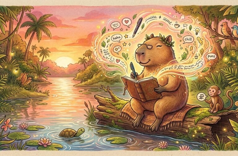 Capybara Puns, Quotes & Instagram Captions