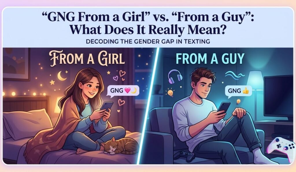 GNG From a Girl vs. From a Guy