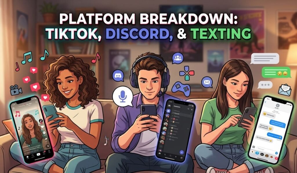 TikTok, Discord, & Texting